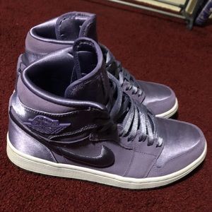 PURPLE AIR JORDAN RETRO 1S W/ MATCHING HOODIE